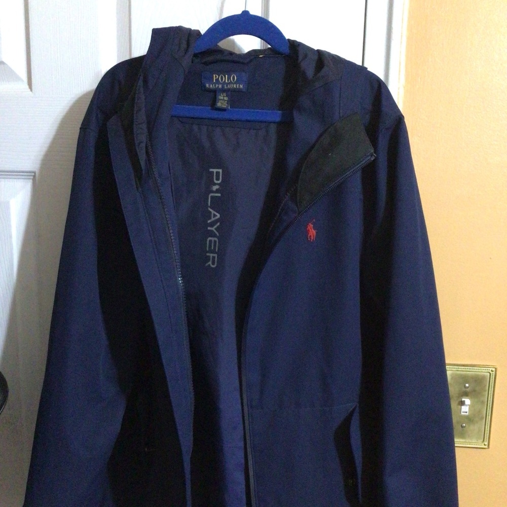 Polo Ralph Lauren light jacket, navy large 14/16